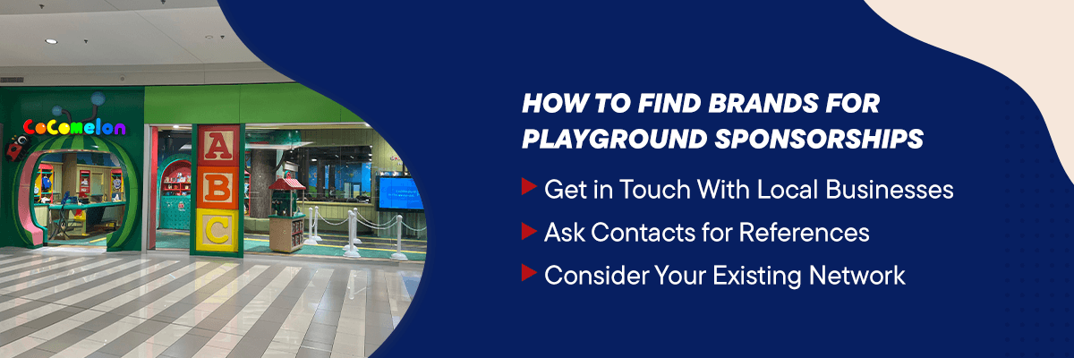 How to Find Brands for Playground Sponsorships