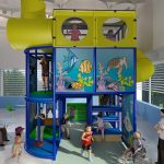 Side View of Under the Sea Themed Playground