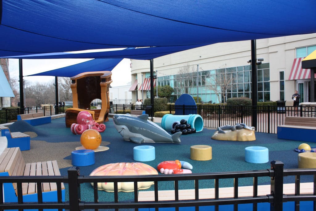 SouthPark Mall Attracts Families with Big Outdoor Playground