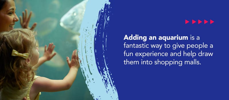 Aquariums in Malls