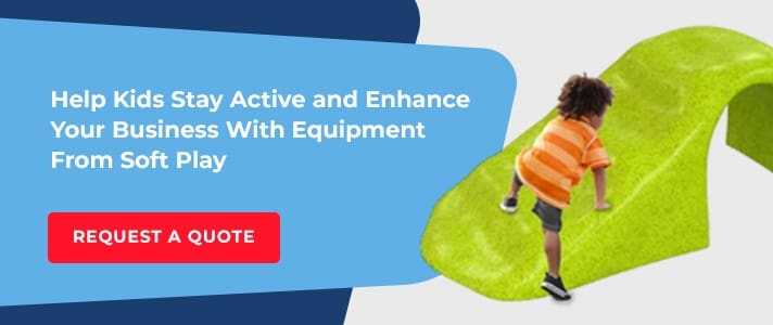 Help kids stay active with Soft Play equipment