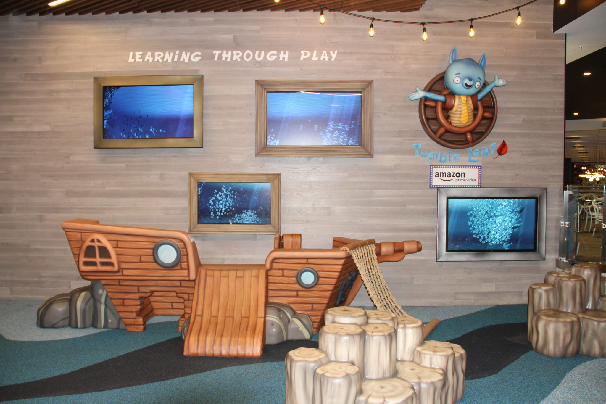 Westfield Garden State Mall Ship & Aquatic Theme Environment Created by Soft Play