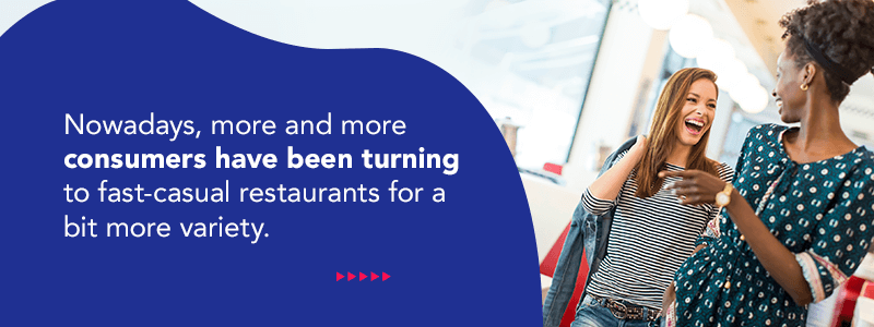 Consumers at Fast Casual Restaurants