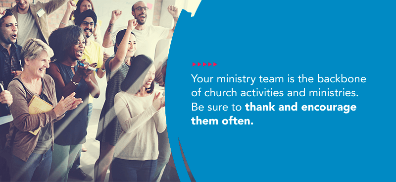 Create a ministry team 