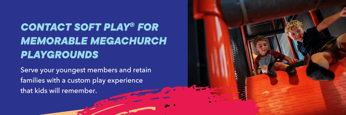 Contact Soft Play for memorable megachurch playgrounds 