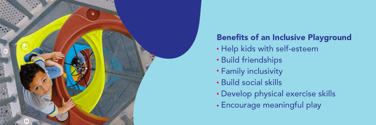 Benefits of an inclusive playground 