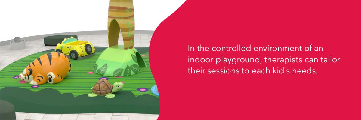 Indoor playground therapy 