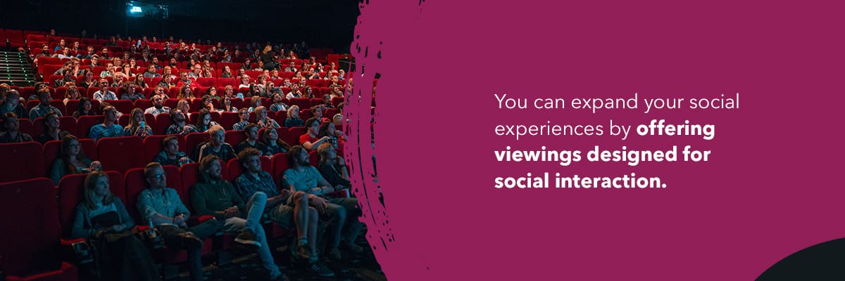 Provide social watching experiences 