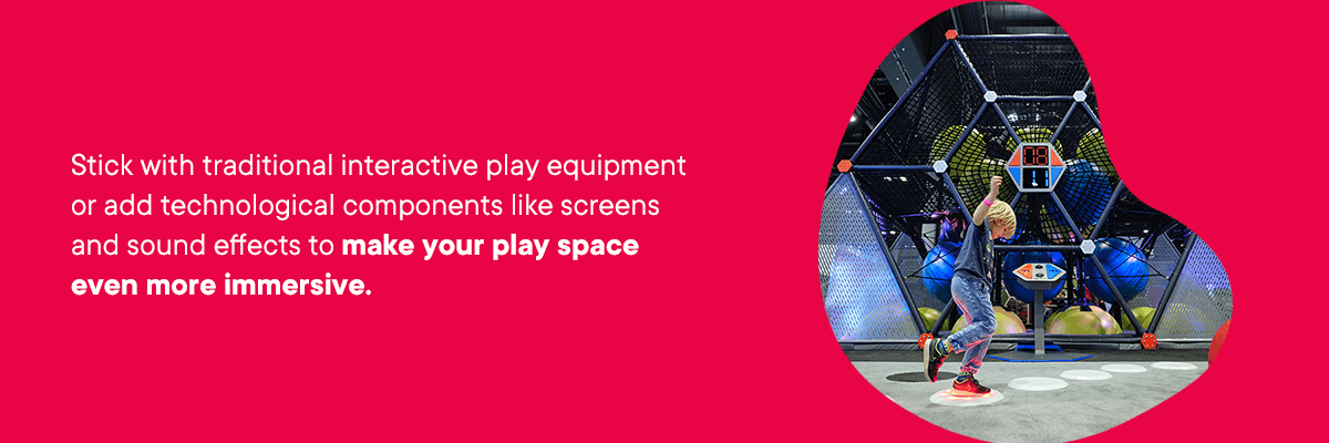 Stick with traditional play equipment 
