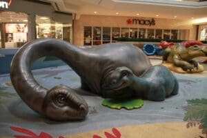 dinosaur soft sculpture