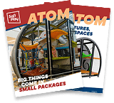 cover of the Atom brochure