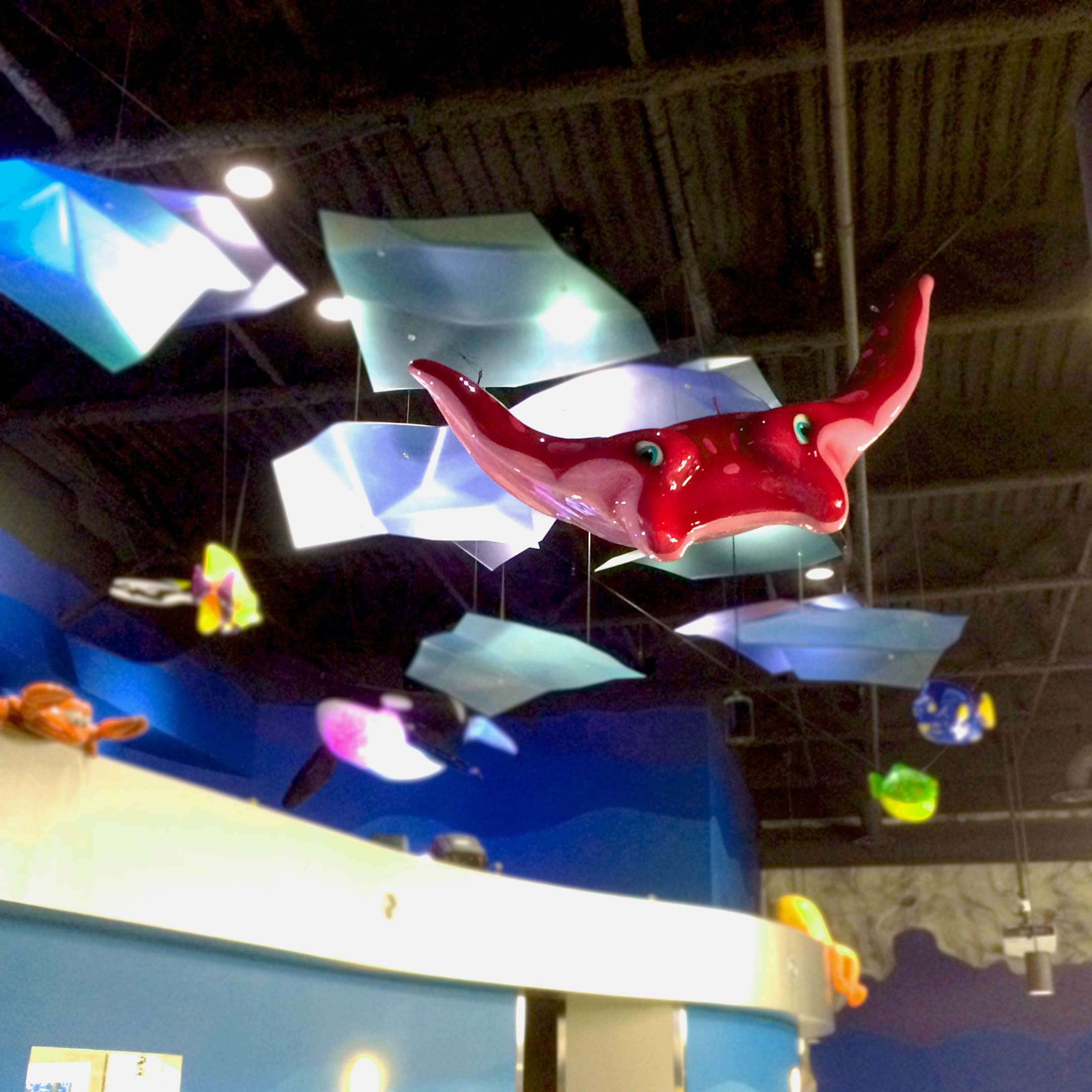 hanging sculptures