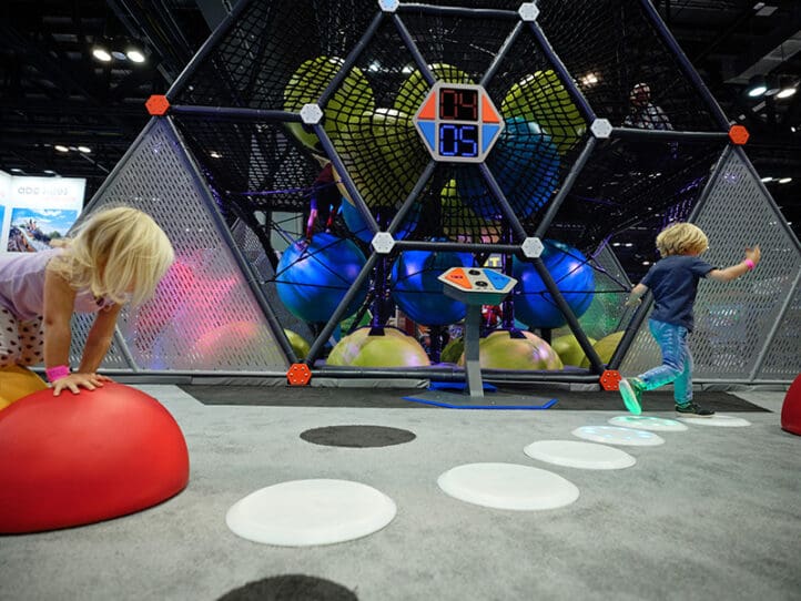 indoor interactive challenge equipment