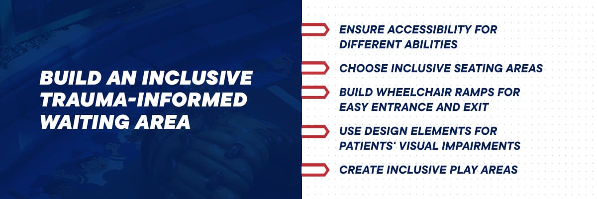 Build an Inclusive Trauma-Informed Waiting Area