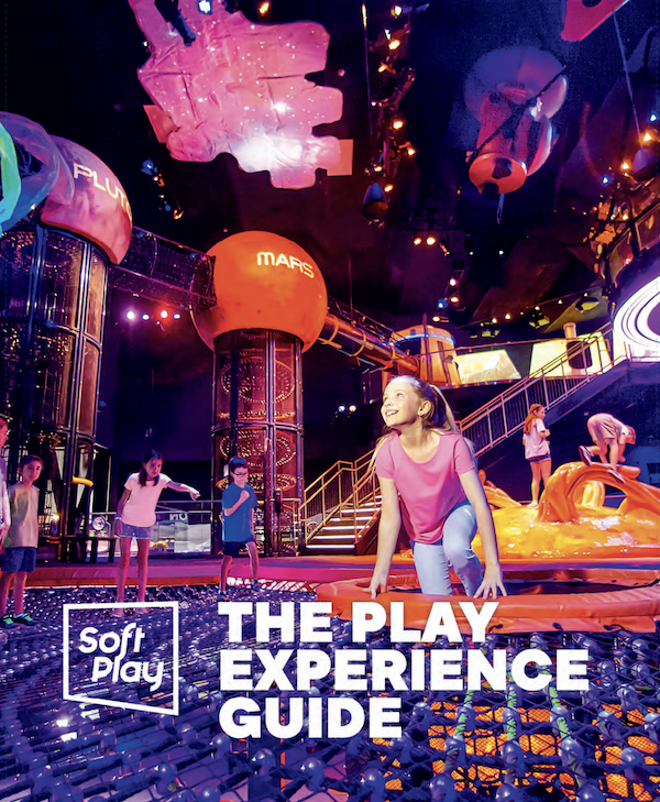 catalog cover, The Play Experience Guide by Soft Play