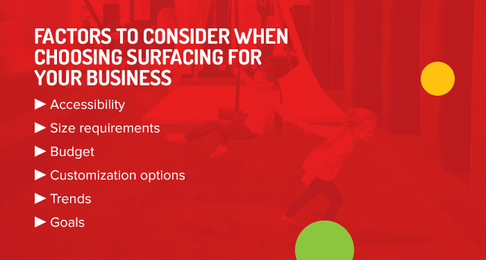 Things to consider when choosing playground surfacing